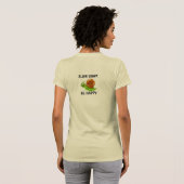 langsamer T - Shirt (Schwarz voll)