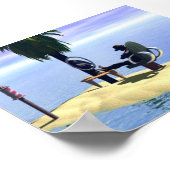 Langsamer Tag im Shop Poster (Ecke)