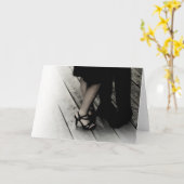 Langsamer Tanzkarte Karte (Gelbe Blume)