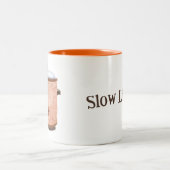 Langsamer Tasse Orange (Mittel)