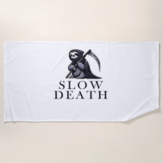 Langsamer-Tod Essential T-Shirt Strandtuch