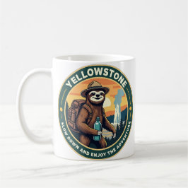 Langsames Abenteuer Yellowstone Kaffeetasse