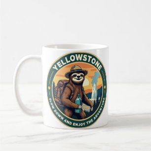 Langsames Abenteuer Yellowstone Kaffeetasse