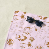 Langsames Design Co Yoga Beach Handtuch (Beispiel)