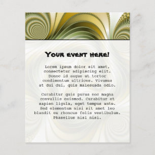 Langsames Drehen - Fraktal Art Flyer