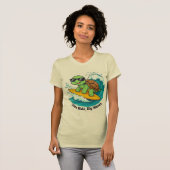 LANGSAMES FAHREN, GROSSE WELLEN T-Shirt (Vorne ganz)