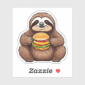 Langsames Fliegen mit Fast Food Waterproof Aufkleber (Blatt)