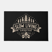 Langsames Leben Fußmatte (Vorderseite)