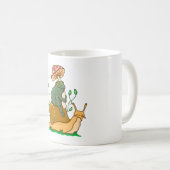Langsames Leben Kaffeetasse (VorderseiteRechts)