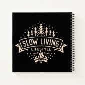 Langsames Leben Notizblock (Rückseite)