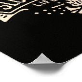 Langsames Leben Poster (Ecke)