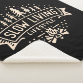 Langsames Leben Sherpadecke (3/4)