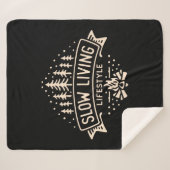 Langsames Leben Sherpadecke (Vorderseite (Horizontal))