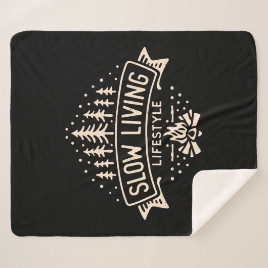 Langsames Leben Sherpadecke (Vorderseite (Horizontal))