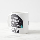 Langsames Leben & Snack-Liebhaber Kaffeetasse (Vorderseite Links)