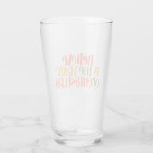 Langsames Lifestyle Design Glas (Rückseite)