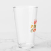 Langsames Lifestyle Design Glas (Rechts)