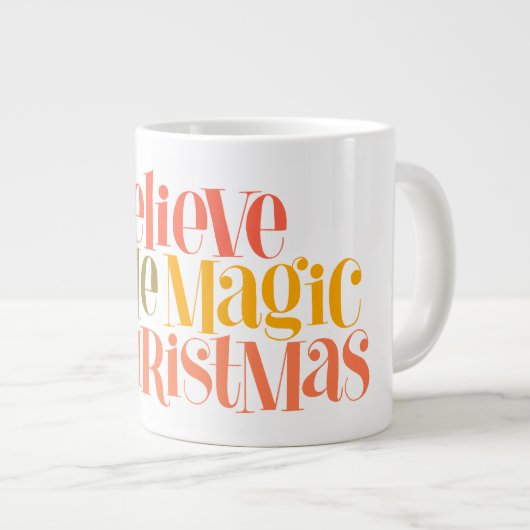 Langsames Lifestyle Design Jumbo-Tasse (Vorderseite Rechts)