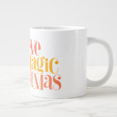 Langsames Lifestyle Design Jumbo-Tasse (Rechts)