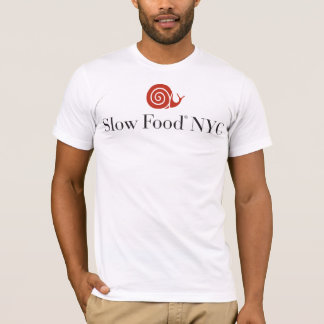 Langsames Logo-Shirt der Nahrung NYC T-Shirt