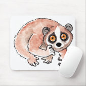 Langsames Loris Mousepad (Mit Mouse)