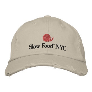 Langsames NYC Bestickte Baseballkappe