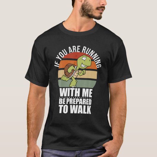 Langsames Runner-T-Shirt T-Shirt (Vorderseite)
