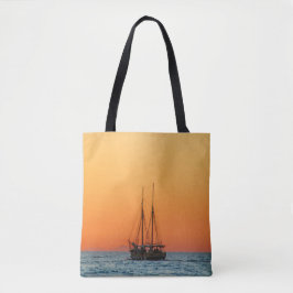 Langsames Segeln Sunset Boat Ride Tasche