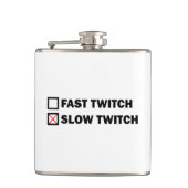 Langsames Twitter Flachmann (Vorderseite)