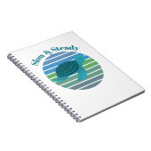 Langsames und stetiges Schildkröten Notizblock (Rechte Seite)