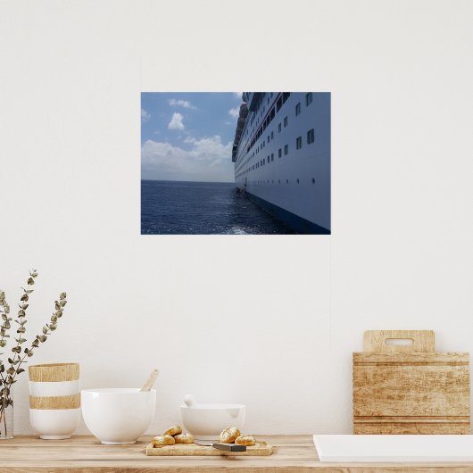 Langschiff Poster (Küche)