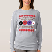 Langschläfer Mohn T - Shirt (Vorderseite)