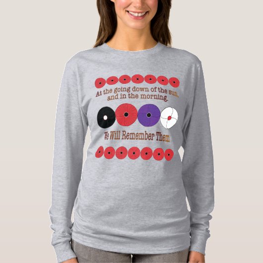 Langschläfer Mohn T - Shirt (Vorderseite)