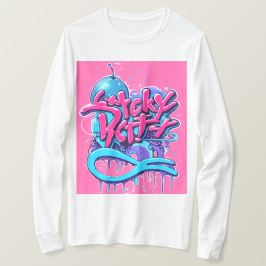 Langschläfer-T - Shirt (Design vorne)