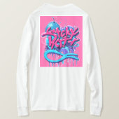 Langschläfer-T - Shirt (Design Rückseite)