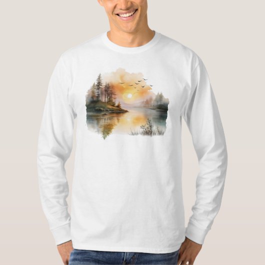 Langschläfer-T - Shirt (Vorderseite)
