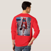 Langschläfer-T - Shirt (Schwarz voll)