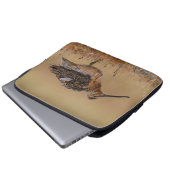 Langschnabel-Dowitcher Laptopschutzhülle (Vorne Knopf)