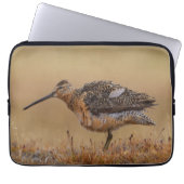 Langschnabel-Dowitcher Laptopschutzhülle (Vorderseite)