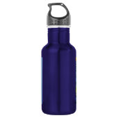 Langschnabelblume Wildblume Trinkflasche (Rückseite)