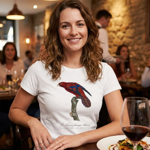 Langschwanz-Lori, Trichoglossus borneus T-Shirt
