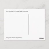 Langschwanz Postkarte (Rückseite)