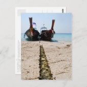 Langschwanzboote POSTCARD Postkarte (Vorne/Hinten)