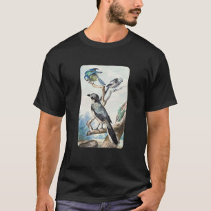 Langschwänzige Tit Blue Tit und große Shrike von A T-Shirt