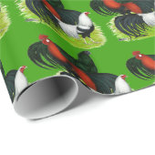 Langschwanztrio Geschenkpapier (Rolleneckpunkt)