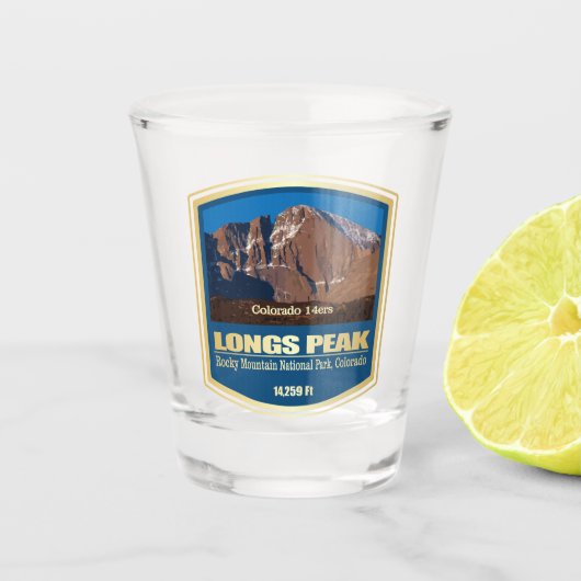 Längshöhe (PF) Schnapsglas (Vorderseite)