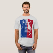 Langspielplatten-Gitarre Shirt (Vorne ganz)