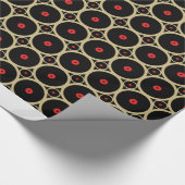 Langspielplatten und 45s geschenkpapier (Ecke)