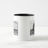 Längsquerschnitt von St Peter Tasse (Zentrum)