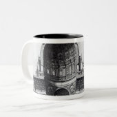 Längsquerschnitt von St Peter Zweifarbige Tasse (Vorderseite Links)